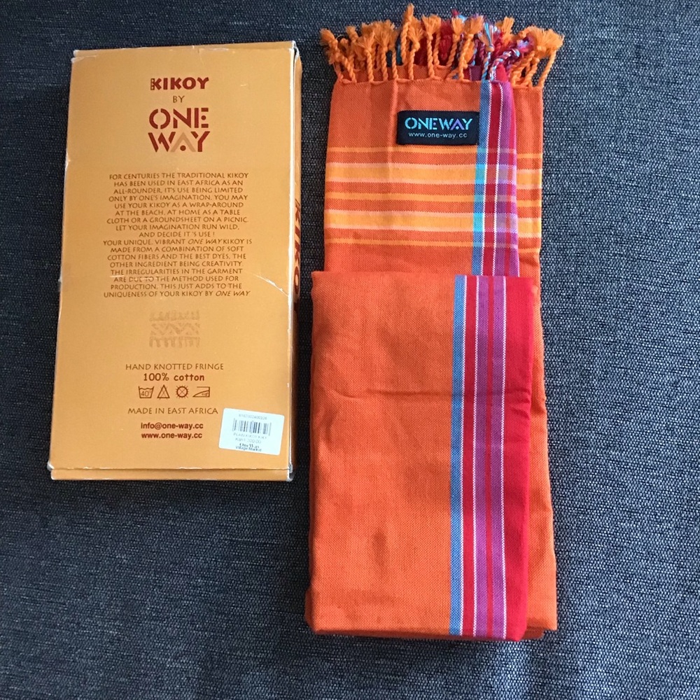 Authentic Traditional Kenyan Kikoy/Scarf/Towel Sarong… Gem